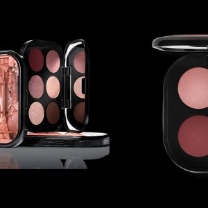 MAC Cosmetics Eyeshadow Palette - Rich Burgundy and Soft Peach